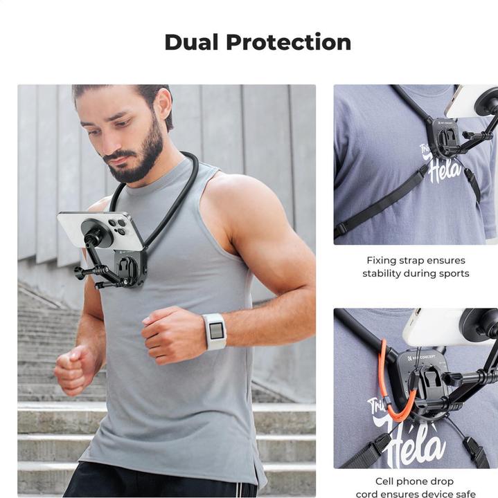Image du produit K&F Concept Magnetic Neck Phone Mount