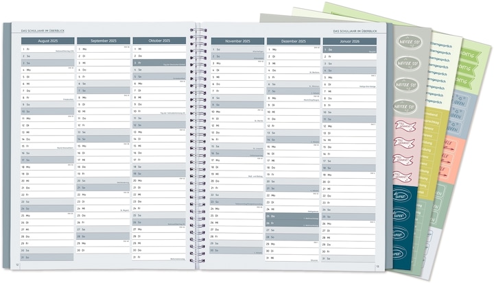 Produktbild Mein Lehrerplaner A4+  – Lehrerkalender für das Schuljahr 2025/2026 (A4, Deutsch)