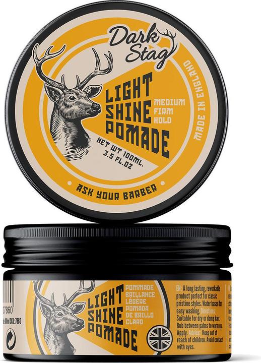 Dark Stag - Light Shine Pomade (Haarpomade, 100 ml)