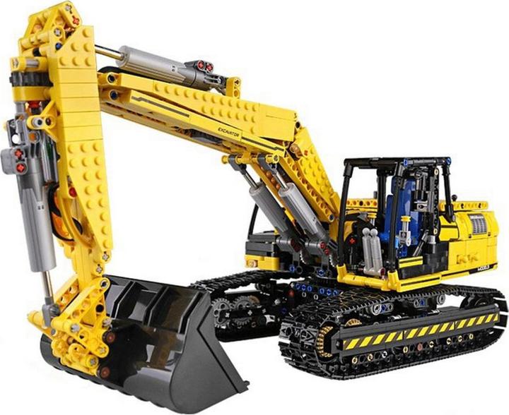 Produktbild Mould King Raupenbagger (inkl. Fernbedienung) - Klemmbausteine