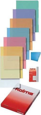 Produktbild Kolma Sichtmappe A4 genarbt superstrong gelb (A4, 100x)