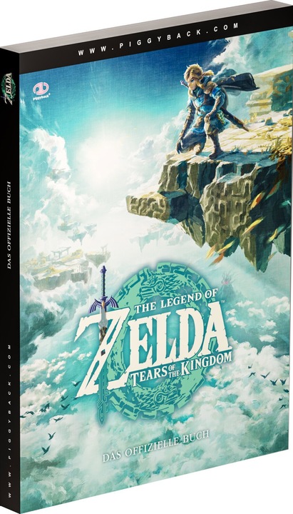 Zelda Tears of Kingdom Solution Book Standard Softcover (DSi XL)