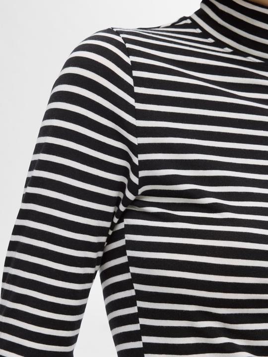 Image du produit Selected Femme Gestreiftes Oberteil mit langen Ärmeln (L)