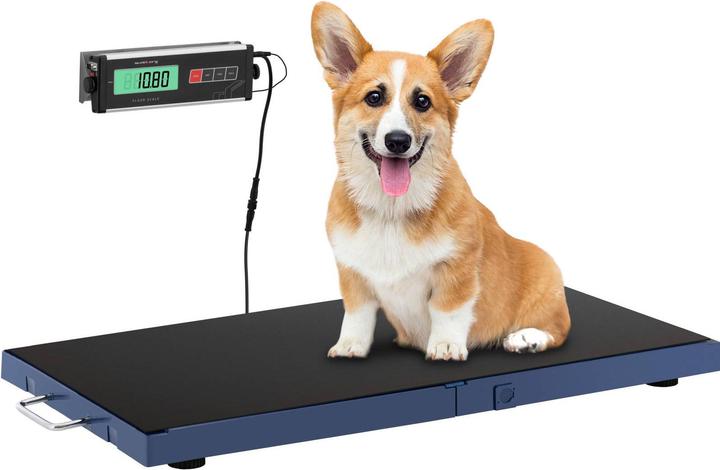 Produktbild Steinberg Digitale Tierwaage Bodenwaage Kleintierwaage Veterinärwaage 180 kg / 50 g LCD