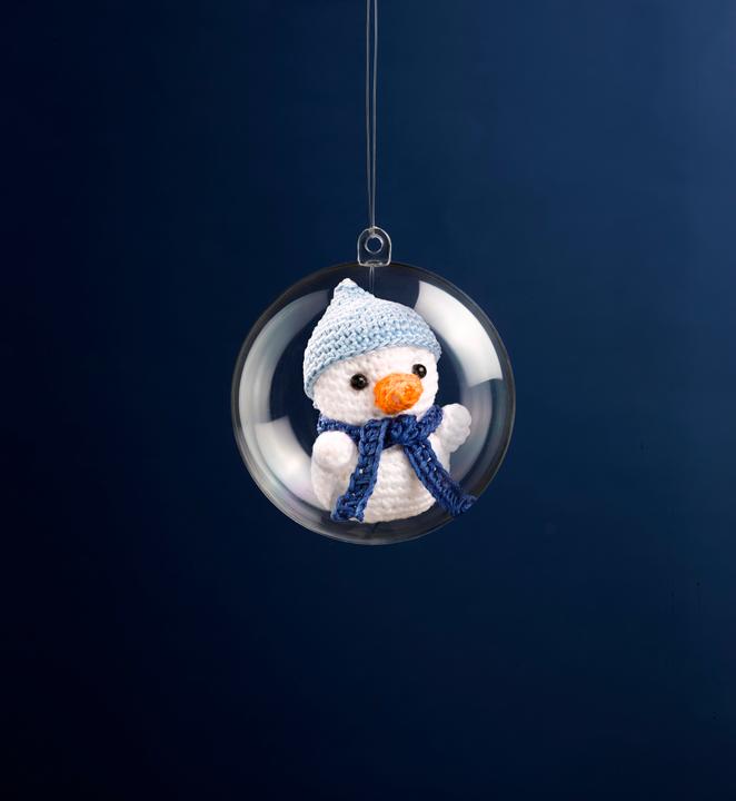 Produktbild Topp Konrad:Häkelmini-Weihnachtskugel Häkels