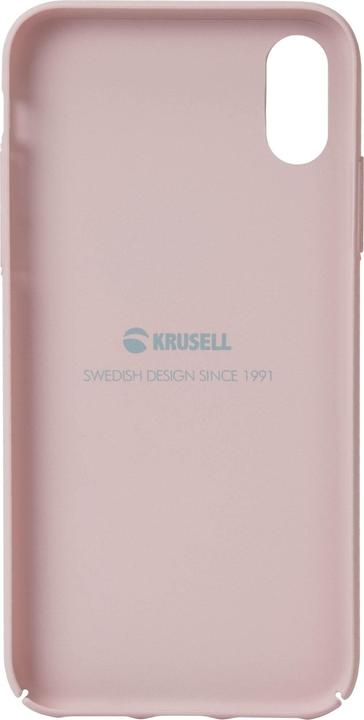 Actual product image Krusell Sandby Cover Apple iPhone XS dusty pink (Apple iPhone X)