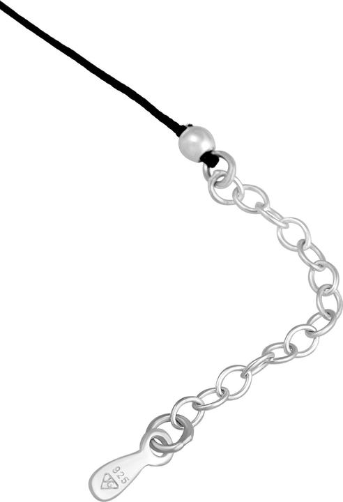 Immagine prodotto Elli Collana Choker Ciondolo a goccia di cristallo Argento 925 (Nylon, Zirconia, Argento 925)