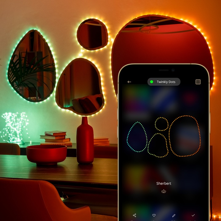 Actual product image Twinkly Dots (RGB, 300 cm, Indoor)