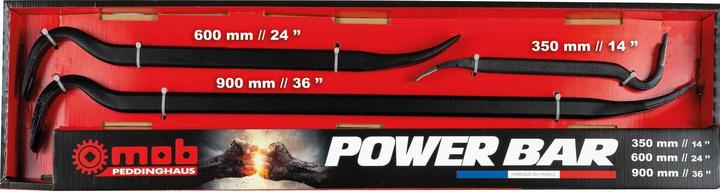 Actual product image Peddinghaus Power Bar nail bar set (600 mm)