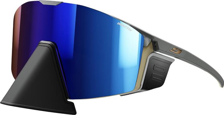 Immagine prodotto Julbo Edge Cover Reactiv 2-4 (Marrone, Marrone scuro opaco, marrone scuro-marrone-marrone, Giallo-Blu Flash, Marrone)