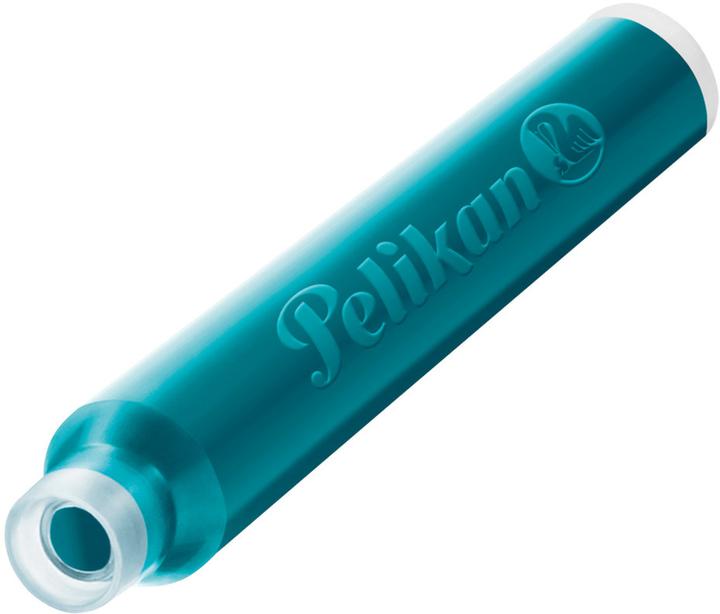 Actual product image Pelikan 4001 Tp/6 (ink cartridges, Turquoise)