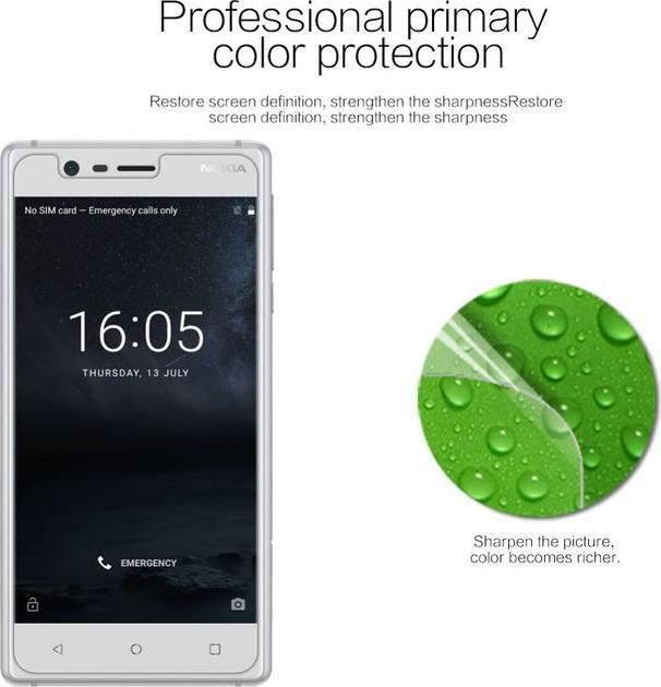 Actual product image Nillkin Super Clear Series (1 Piece, Nokia 3)