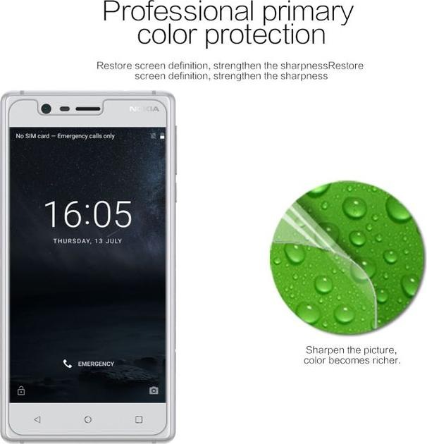 Actual product image Nillkin Super Clear Series (1 Piece, Nokia 3)