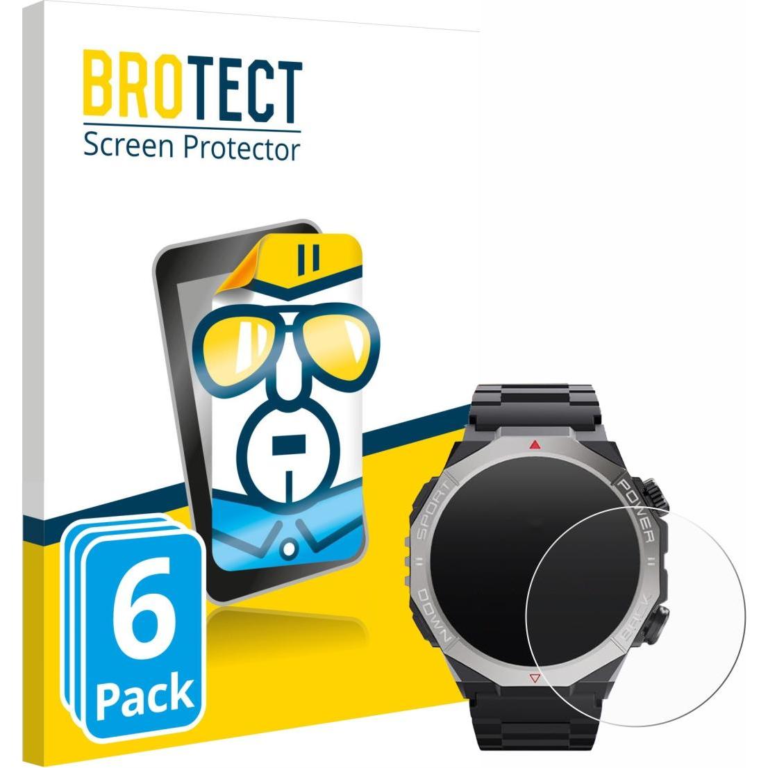 BROTECT Schutzfolie Displayschutz Displayschutzfolie Folie Klar Transparent, Smartwatch Schutzfolie, Transparent