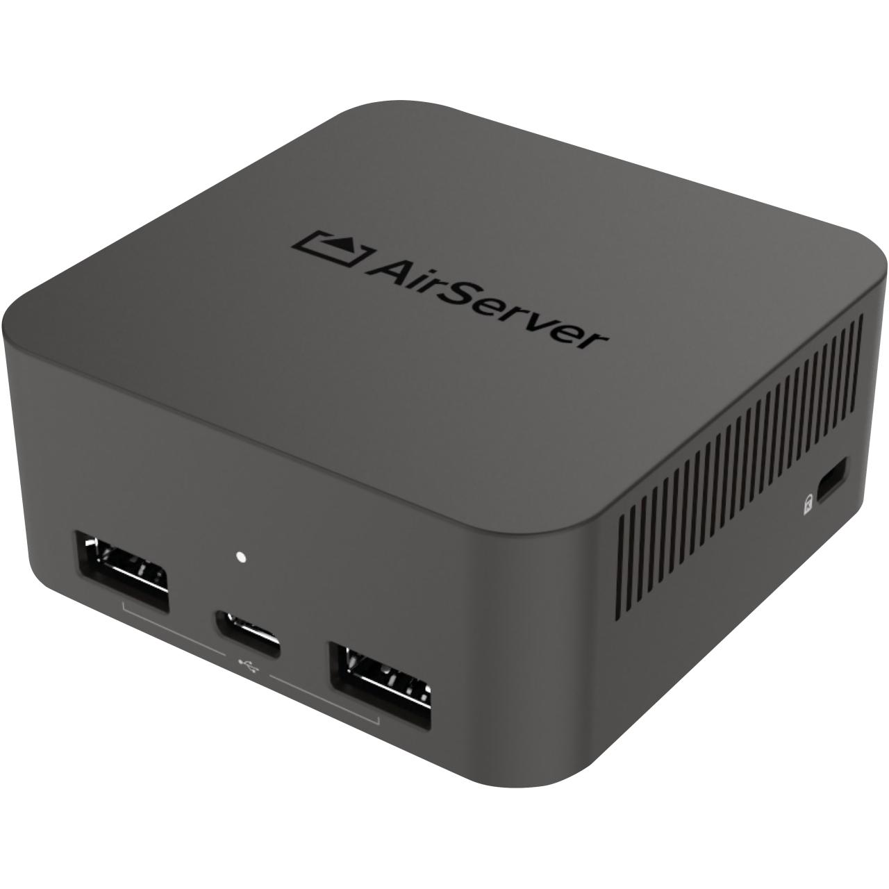 Airserver Connect 3 drahtloses Präsentationssystem (4K UHD, AirPlay, Google Cast, Miracast, bis zu 9, Digital Signage Zu...