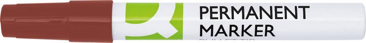 Produktbild Q-Connect Permanentmarker ALU Schaft rot (1x)