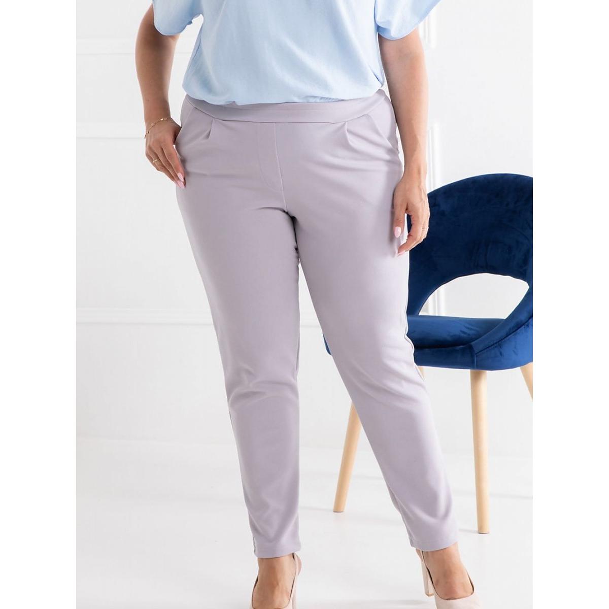 Karko, Damen, Hosen, Grösse Hose, Grau, (38, 39, 40)