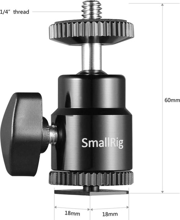 Produktbild SmallRig Camera Hot shoe Mount (Diverses Video Zubehör)
