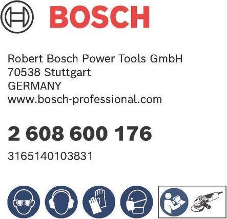 Produktbild Bosch Professional Zubehör Carbide-Schleifköpfe, 115 mm, Feinheitsgrad mittel, Scheibenform mittel (Mittel)
