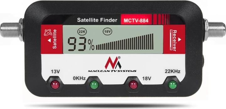 Productafbeelding Maclean MCTV-884 MCTV-884 digitale display satelliet meter kabel 25cm FF