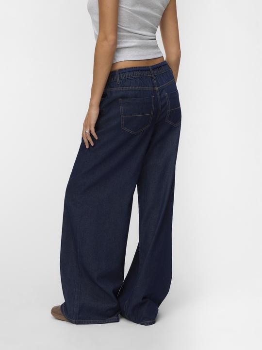 Actual product image Vero Moda VMVALERIA Mid Rise Weiter Beinschnitt Jeans Weit geschnitten (W31/L32)