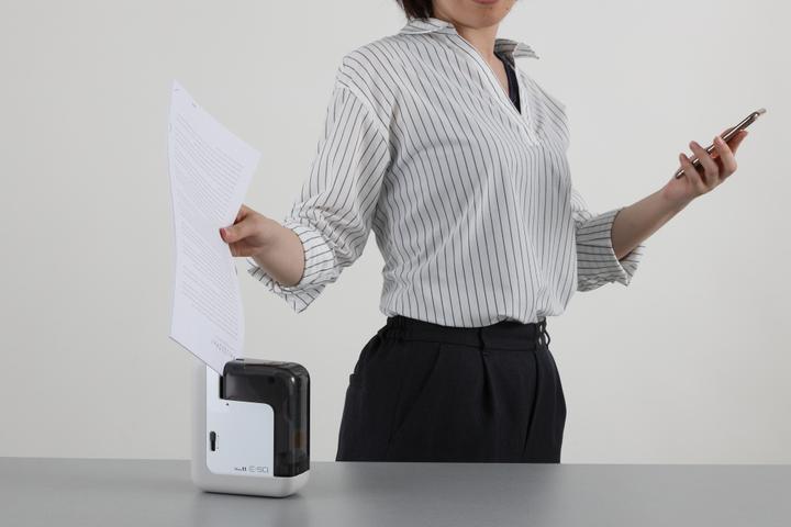 Produktbild Max Elektrischer Heftapparat VAIMO 11 E-SQ, BH-11F (35 Blätter)