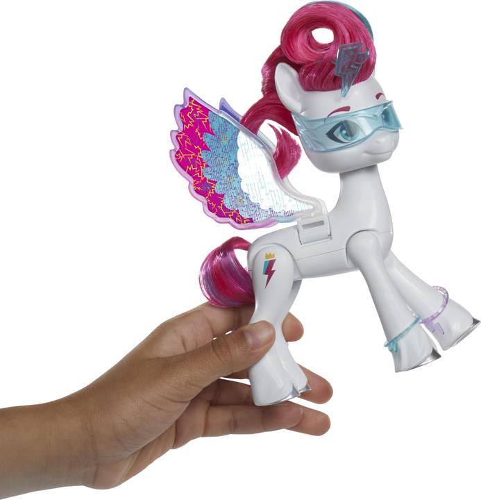 Actual product image My Little Pony Zipp Storm surprise wing fashion doll with wings and accessories