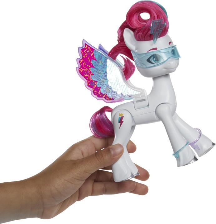 Immagine prodotto My Little Pony Zipp Storm Surprise Wings Fashion Doll con ali e accessori