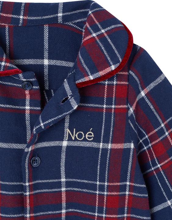 Immagine prodotto Envie de Fraise Baby Schlafanzug aus Flanell, Weihnachts-Capsule