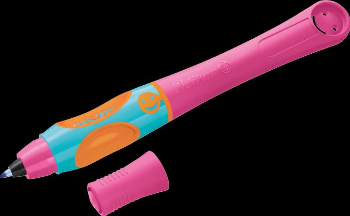 Actual product image Pelikan griffix ink pen Lovely Pink for right-handers, learn-to-write pen with ergonomic (Lovely pink, 1 x)