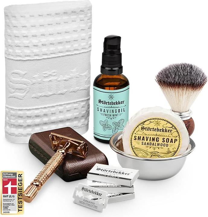Produktbild Störtebekker Rasierhobel-Set mit Reiseetui