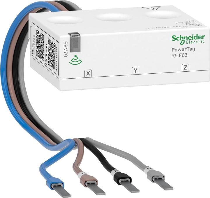 Image du produit Schneider Electric PowerTag Resi9 Flex F63, 3P+N, R9M70