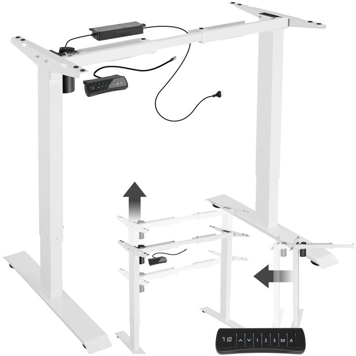 Produktbild tectake Elektrisches Tischgestell