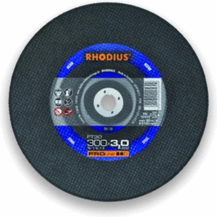 Produktbild Rhodius Freihand Trennscheibe gerade FT30 Ø 300 x 3,0 x 22,23mm