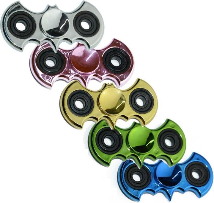 Actual product image FidgetSpinner Bat Bat 2-Wing Duo Hand Spinner