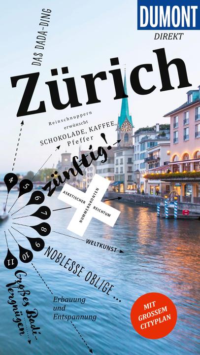 Immagine prodotto direkt Reiseführer Zürich (Tedesco, Patrick Krause, Gabriele Schwieder, 2023)