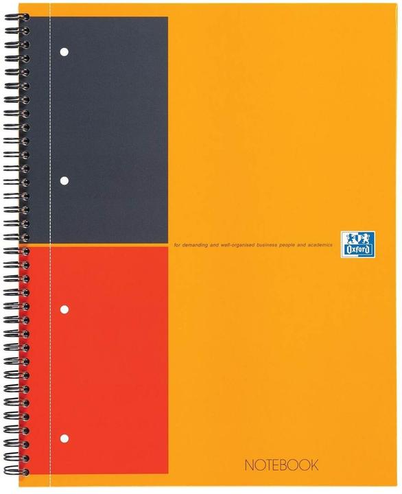 Produktbild Oxford Spiralbuch (A4+, Liniert, Harter Einband)