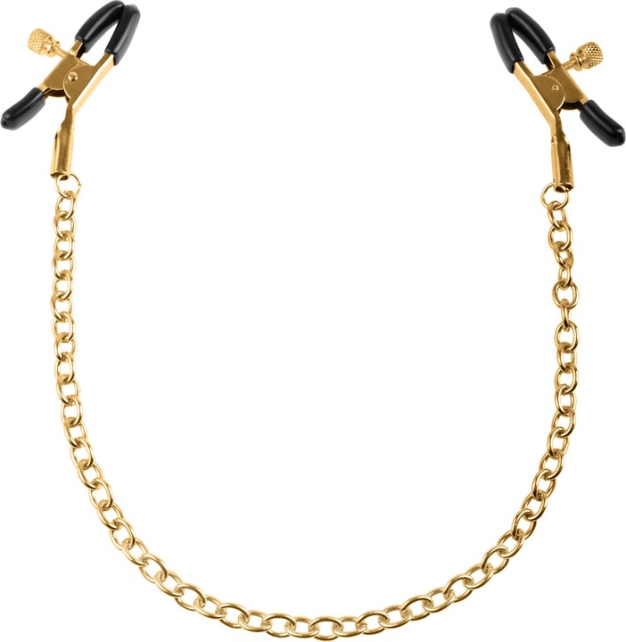 Actual product image Pipedream Nipple Chain Clamps