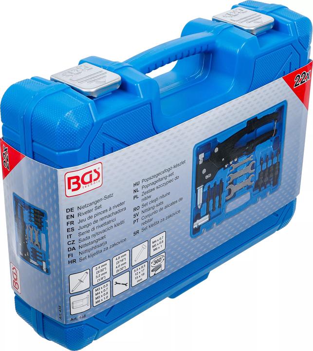 Image du produit BGS Jeu de pinces à riveter