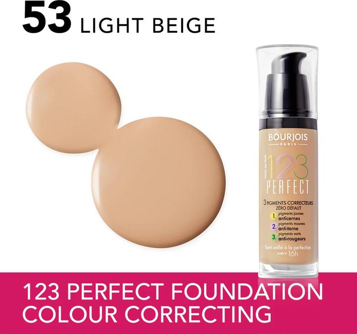 Produktbild Bourjois 123 Perfect (53 Beige clair)