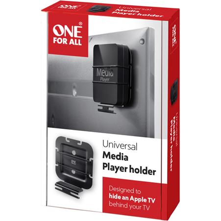 Thumbnail - One for All Mediaplayer WM5221 (Wand), Beamer Halterung, Schwarz