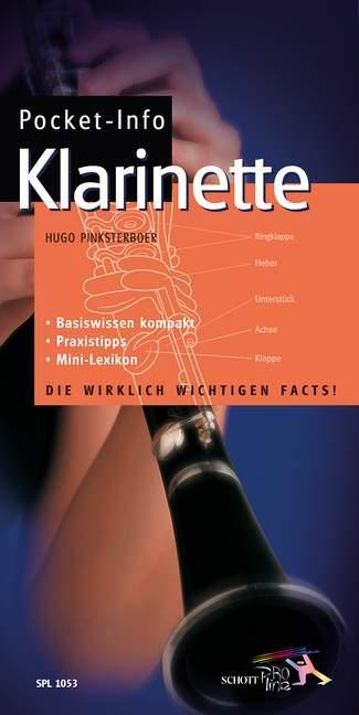 Produktbild Pocket-Info Klarinette (Deutsch, 2009)