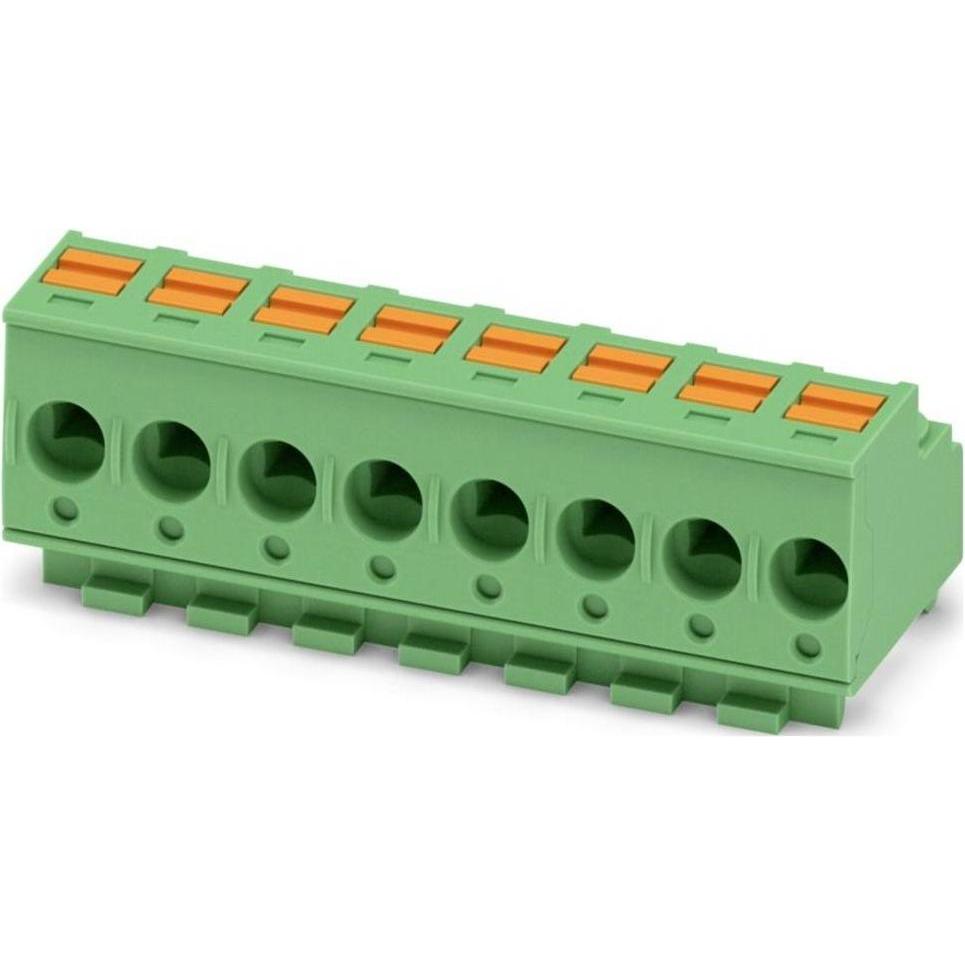 Phoenix Contact Leiterplatten-Steckverbinder, Cavo + Spina elettrica, Verde