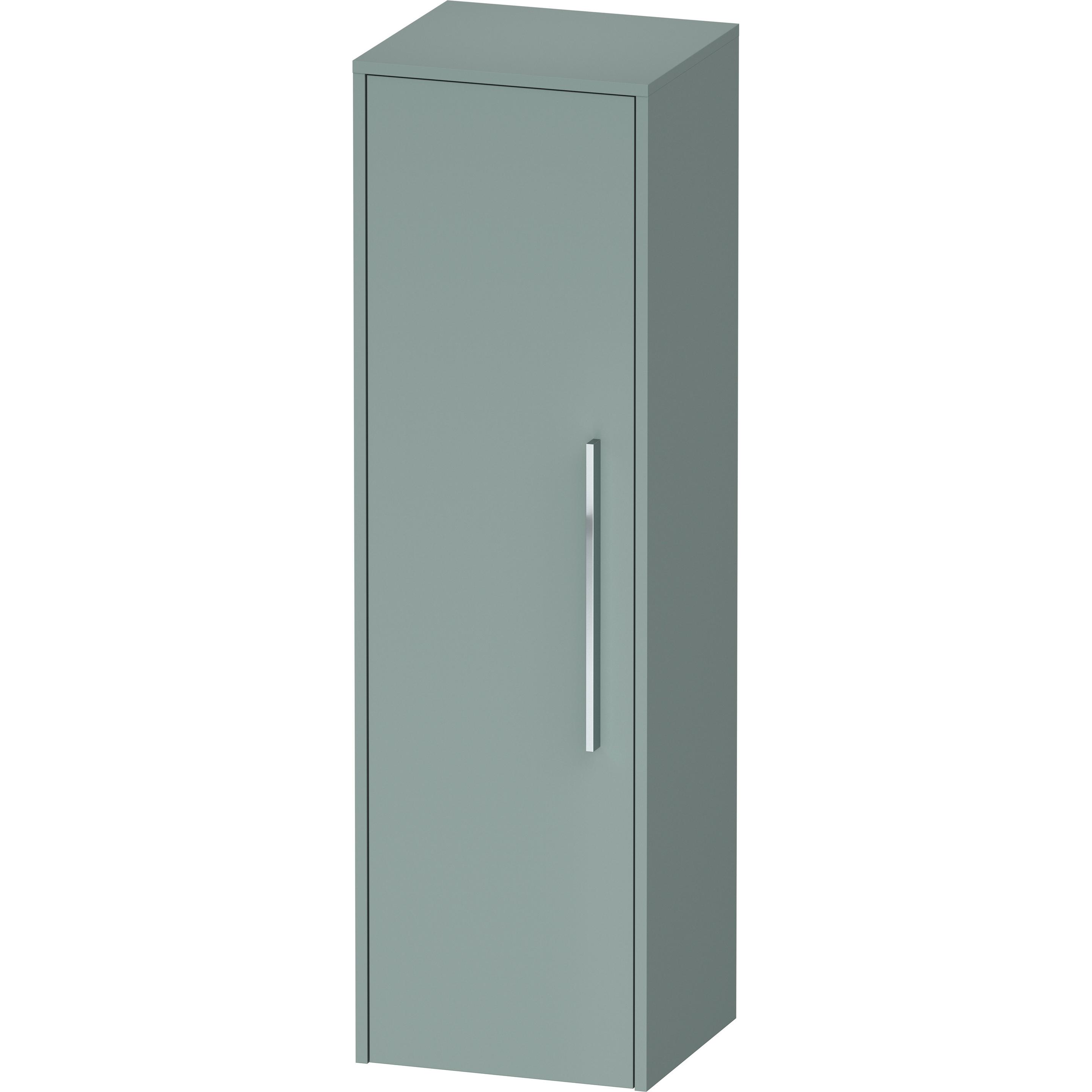 Duravit, Badezimmerschrank, D-Code Halbhochschrank, 1 Tür mit Anschlag links, 400x360x1320mm, mit Griff