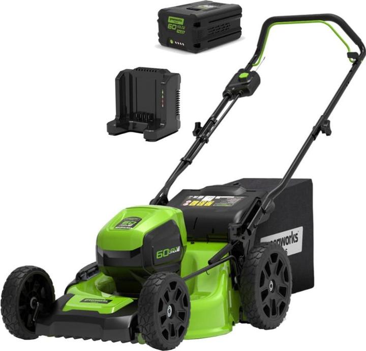 Actual product image Greenworks aGD60LM46HP (Rechargeable battery operated)