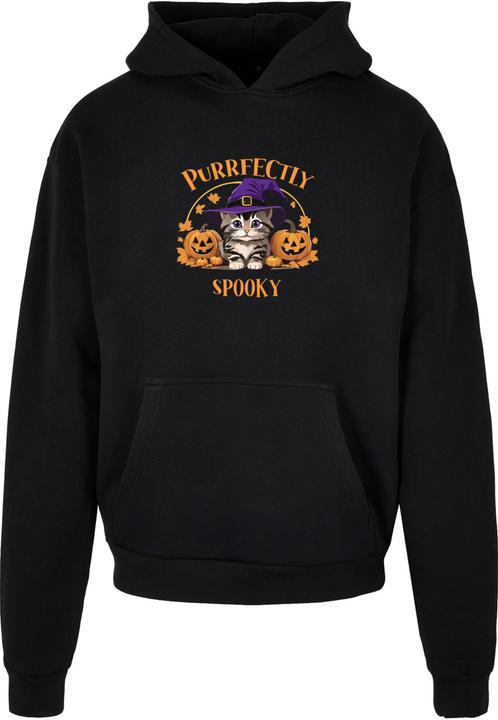 Image du produit Merchcode Halloween - Sweat à capuche Chat de gouttière - 175649 (L)