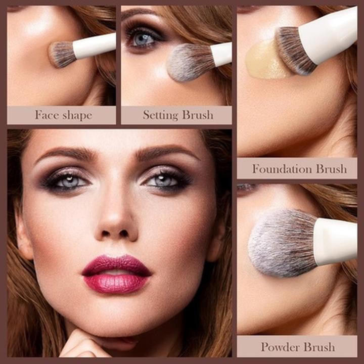 Immagine prodotto Jessup Set spazzole trucco 14 pezzi sintetico premium (Set)