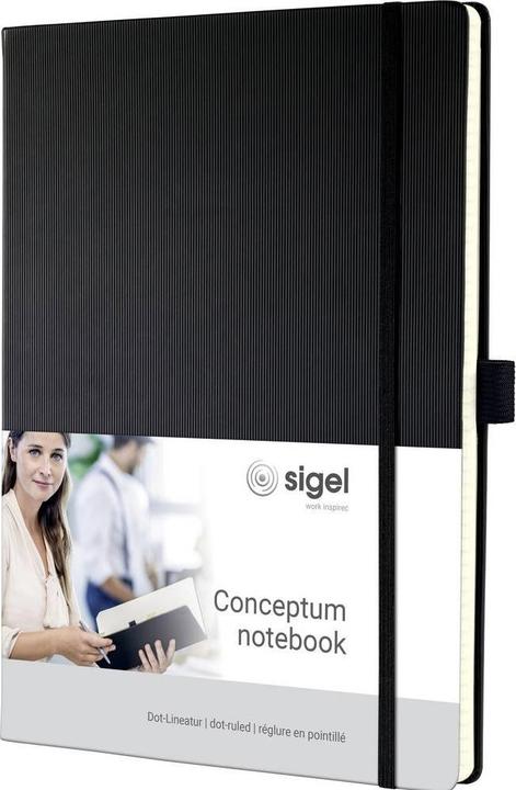 Actual product image Sigel Notebook CONCEPTUM Hardcover (213 x 295 mm, Checked, Hardcover)