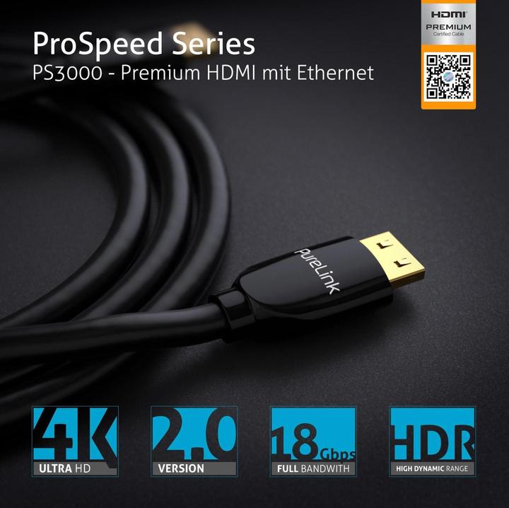 Image du produit Purelink HDMI (Typ A) — HDMI (Typ A) (1.50 m)