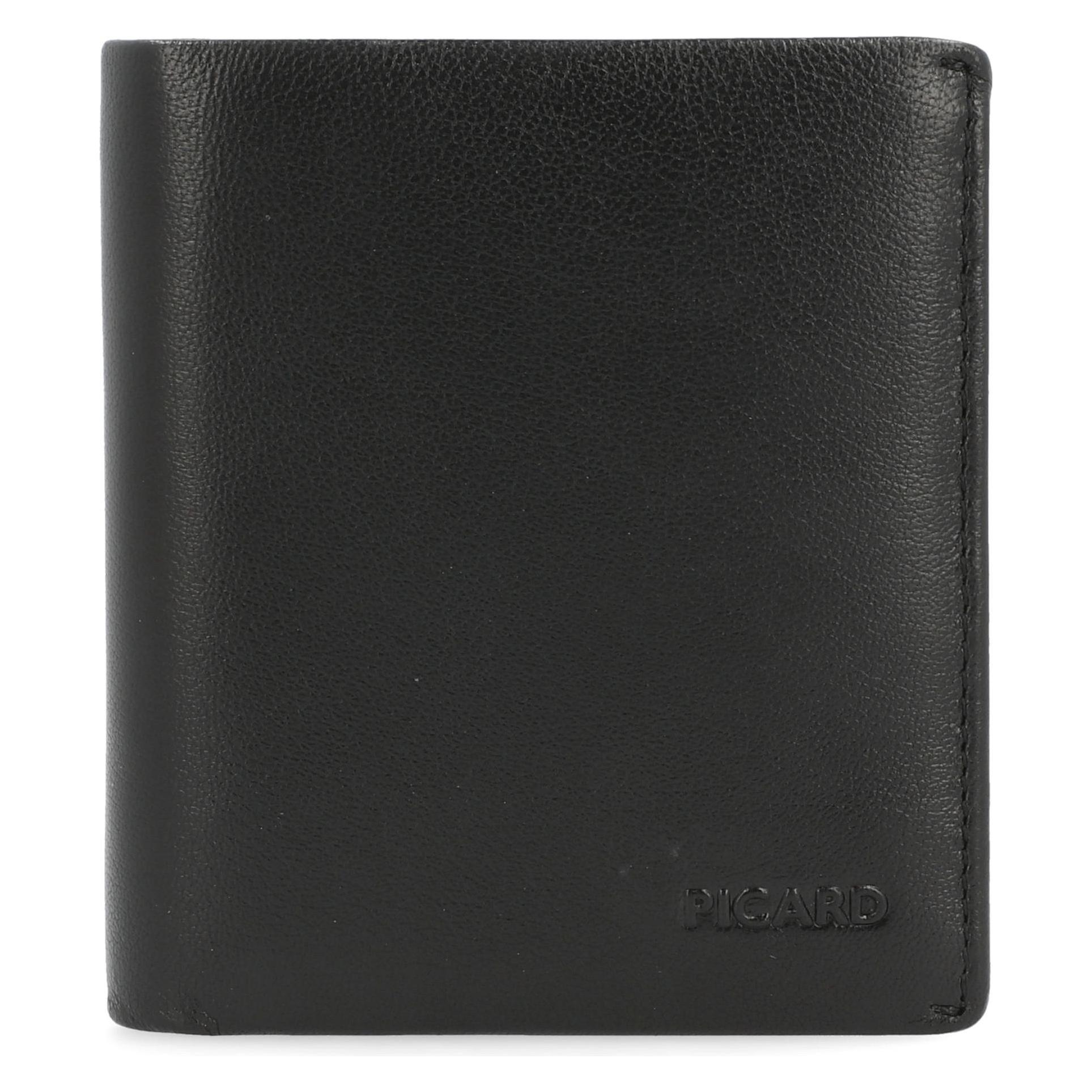 Picard, Herren, Portemonnaie, London 1 Wallet, Schwarz